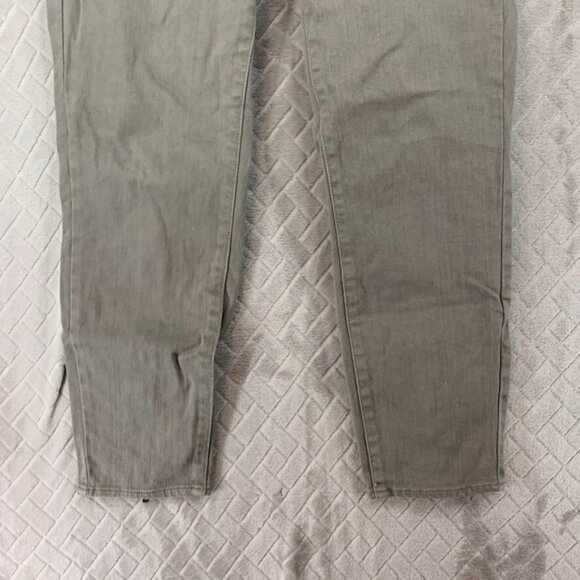 Apostrophe Womans 4 Denim Jeans Gray Skinny Ankle Zipper Low Rise Stretch - Picture 4 of 15